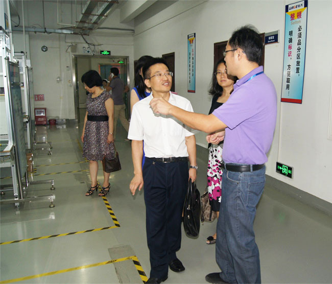 廣東省科技廳副廳長龔國平視察我司