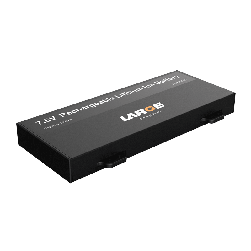 7.6V 2.3Ah LA483685 手持平板聚合物鋰電池，帶IIC通訊